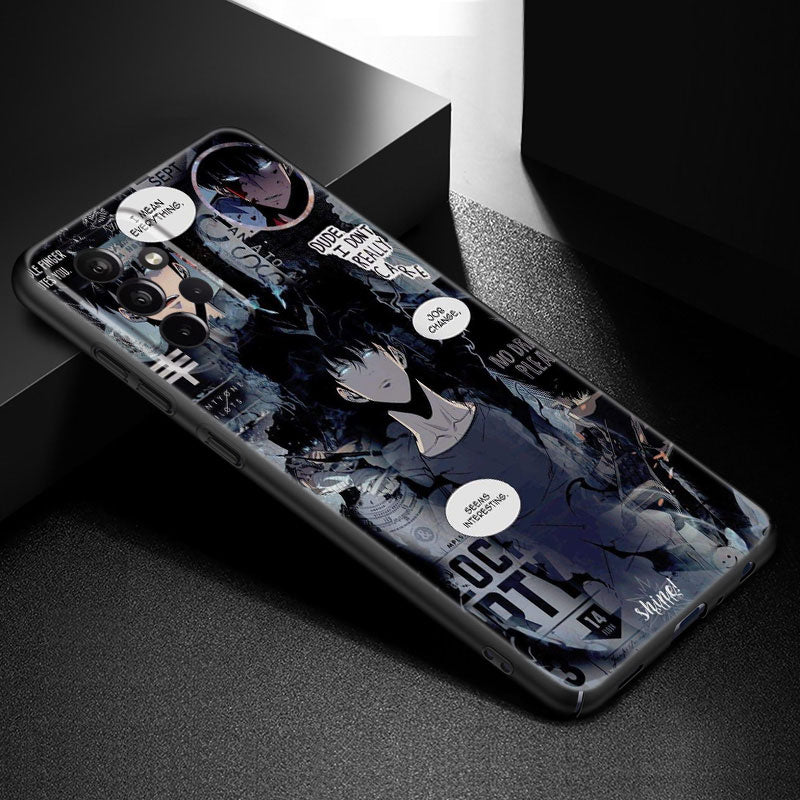 Coque Renforcée En Verre Trempé Pour Samsung Galaxy A25 5G Manga Solo  Leveling Sung Epee